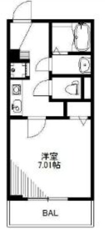 One’s Stage 上落合Vの物件間取画像